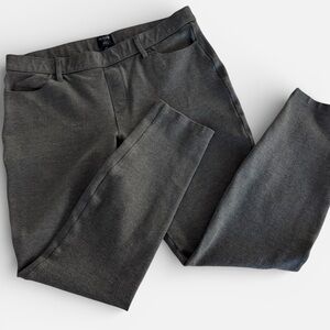 J. Crew Factory Grey Gigi Ponte Pant Size 14